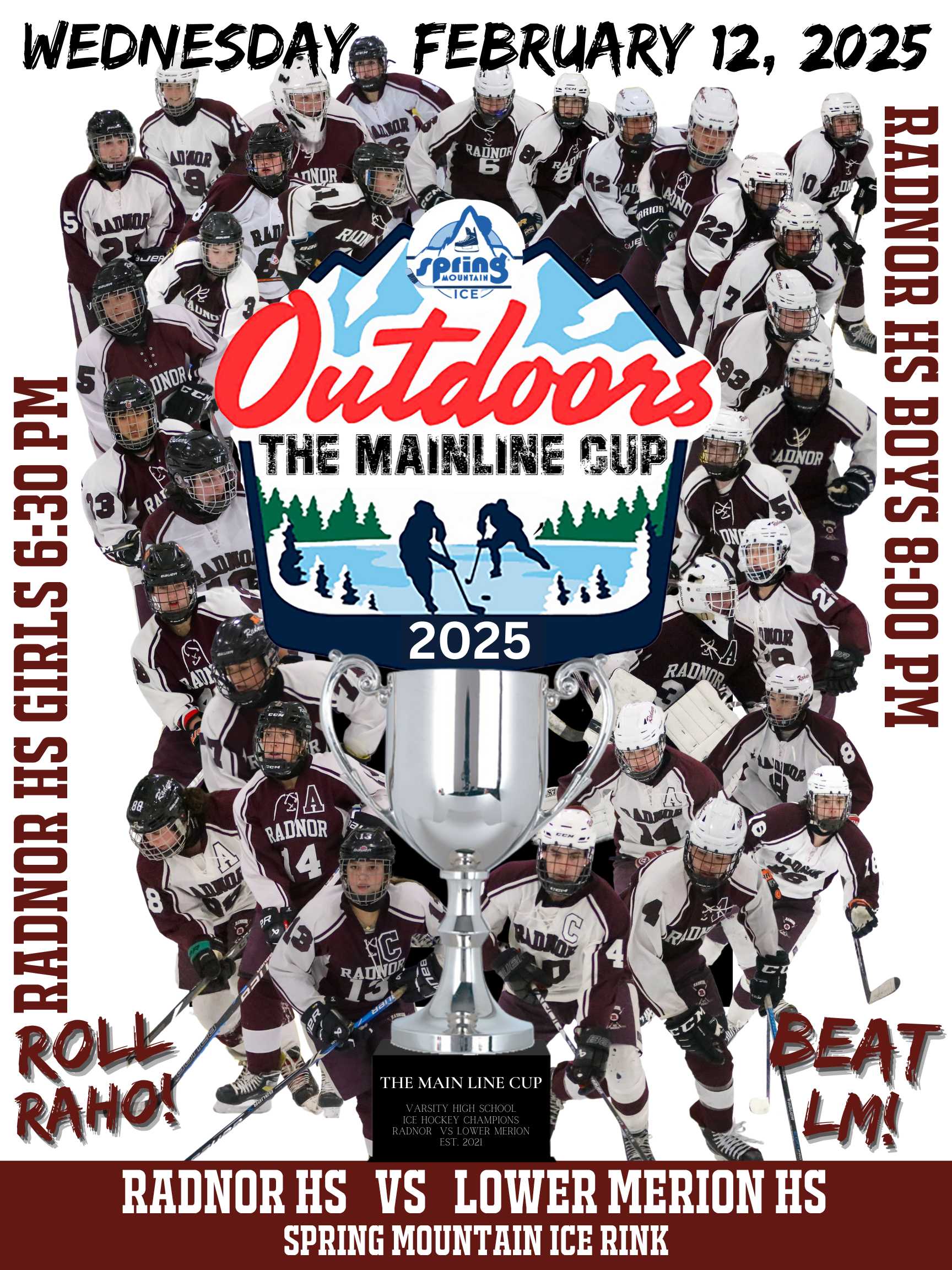 The Main Line Cup Varsity Poster 2025